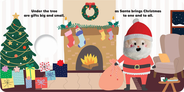 Finger Puppet Book - Here Comes Santa