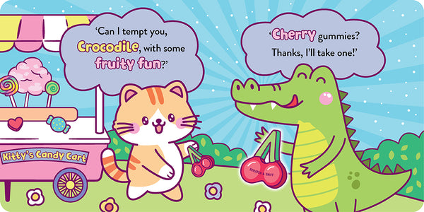 Scratch & Sniff Board Book - The Candy Cart