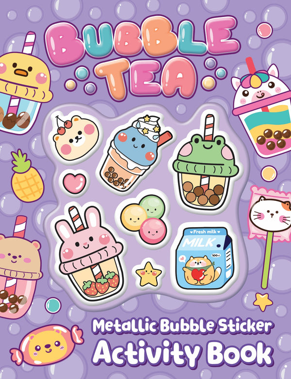 Bubble Tea - Metallic Bubble Sticker Activity Book