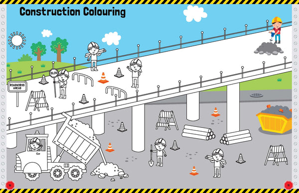 Trucks & Diggers - Bumper Activity Book