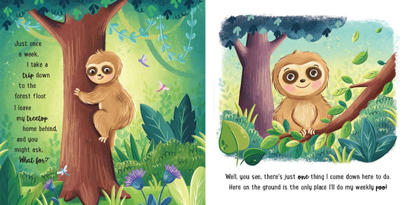 Story Time - Padded Board Book - I Love Being a Sloth