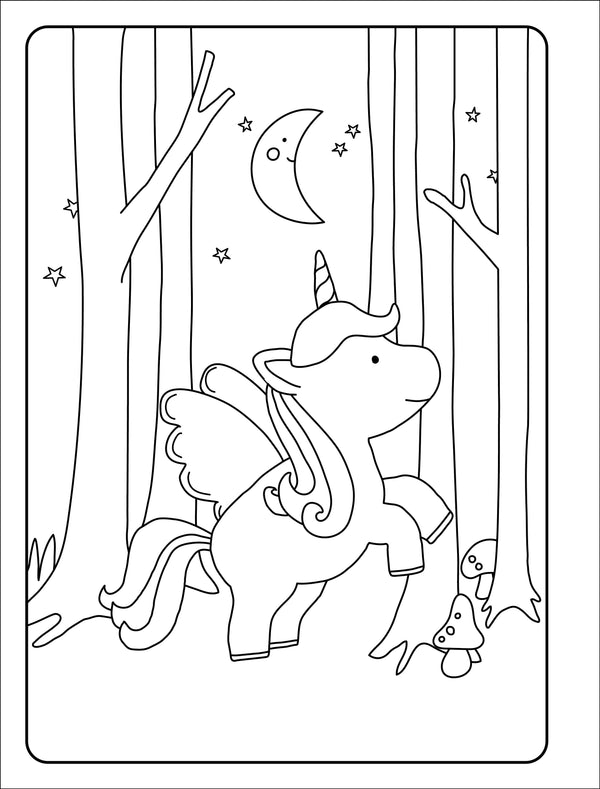 Giant Stickers for Tiny Tots - Unicorn World