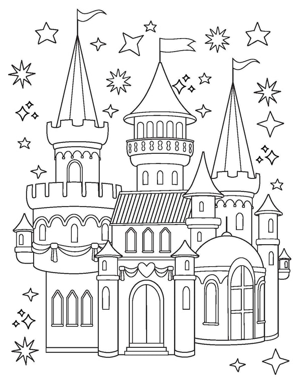 Gem Sticker Colouring Book - Fairyland Friends