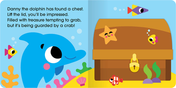 Mini Me - Lift-the-Flap Board Book - Under the Sea