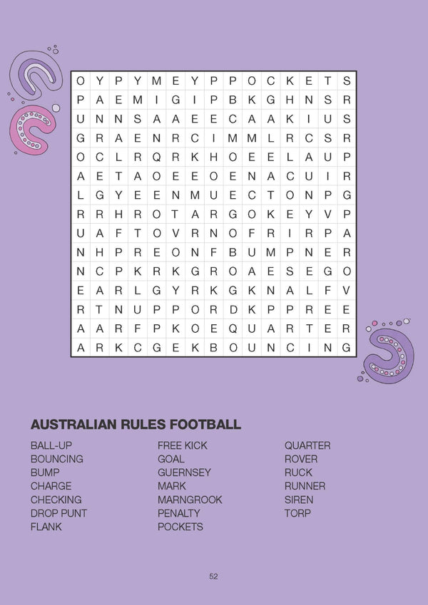 Aboriginal Art Puzzle Book - Word Search