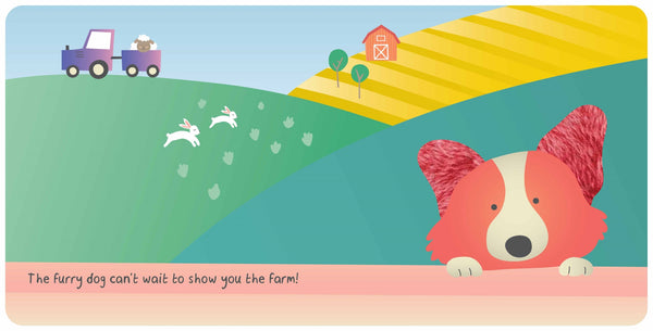 Baby's World - Touch and Feel Board Book - Farm Animals