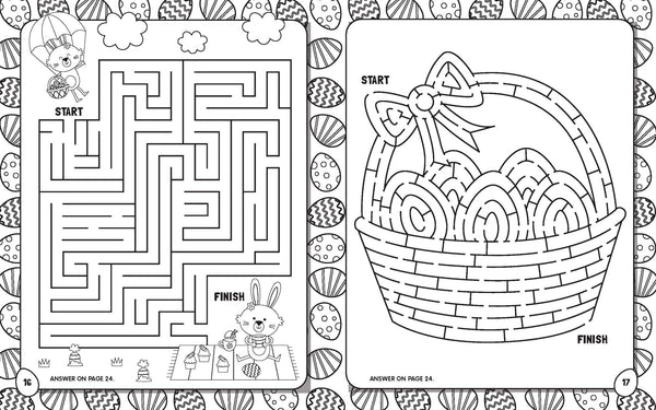 Activity Fun Pack - Easter Mazes