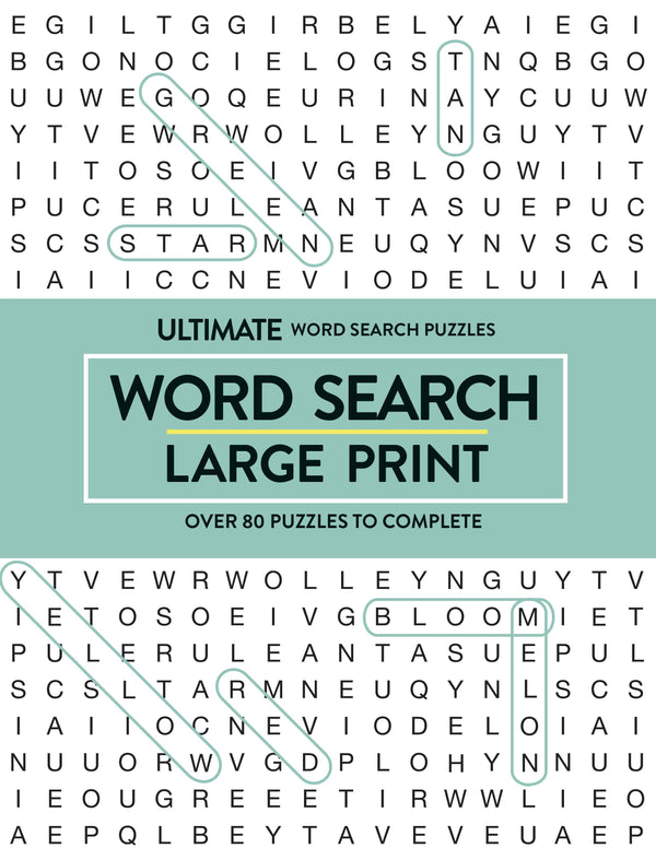 Large Print Puzzle - Word Search