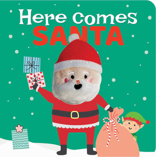 Finger Puppet Book - Here Comes Santa