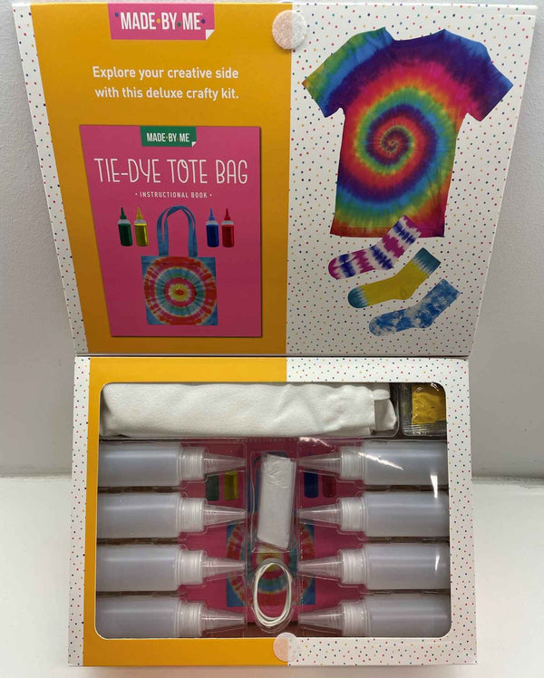 Made By Me - Deluxe Book & Kit - Tie-Dye Tote Bag