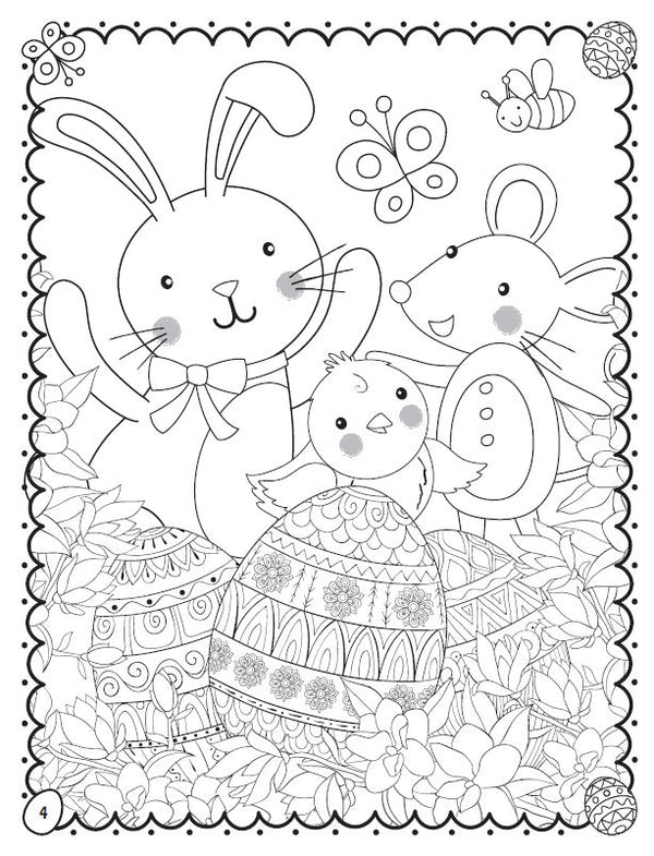 Mega Colouring Book - Easter