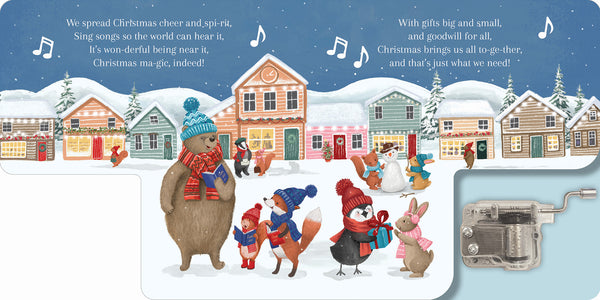 Wind-Up Music Box Book - We Wish You a Merry Christmas