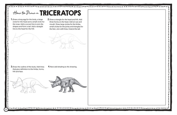 Garry Fleming - Giant Activity Pad - Dinosaurs