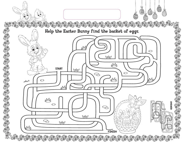Easter Fun Giant Activity Pad