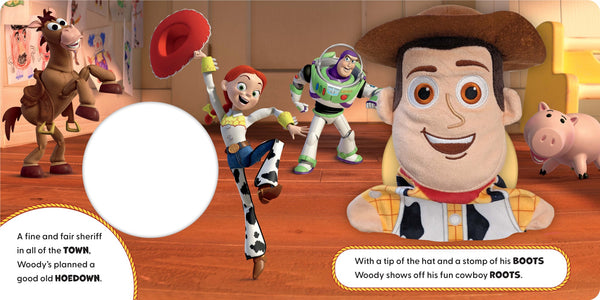 Disney Toy Story - Hand Puppet Book - Woody