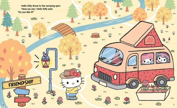 Hello Kitty and Friends - Collect-Me Book - Camping Surprise