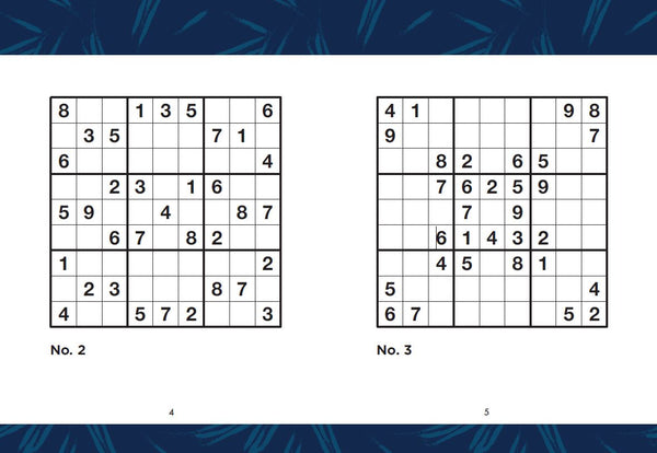 Puzzle Books: Sudoku