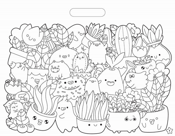 Giant Activity Pad - Kawaii