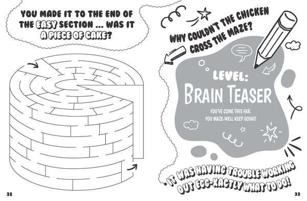 Brain-Busting Puzzles for Kids - Mazes