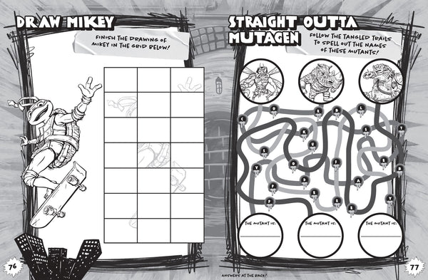 TMNT Mutant Mayhem - Jumbo Colouring Book