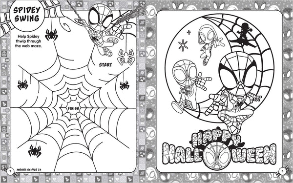 Spidey and His Amazing Friends - Halloween Activity Fun Pack