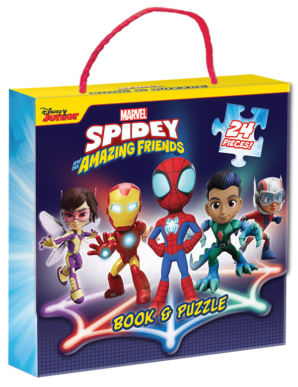 Spidey and His Amazing Friends - Book & Jigsaw