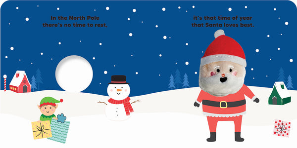Finger Puppet Book - Here Comes Santa