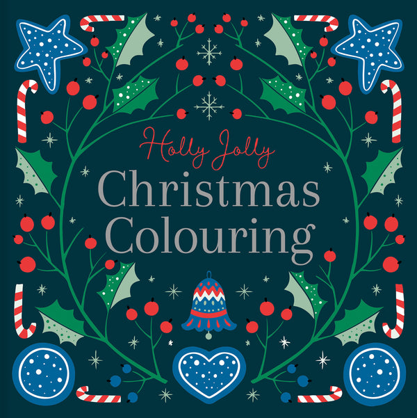Christmas Colouring Book - Holly Jolly