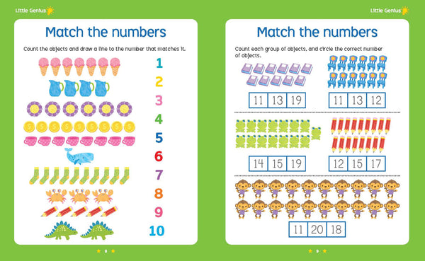 Little Genius Magnetic Folder - Numbers