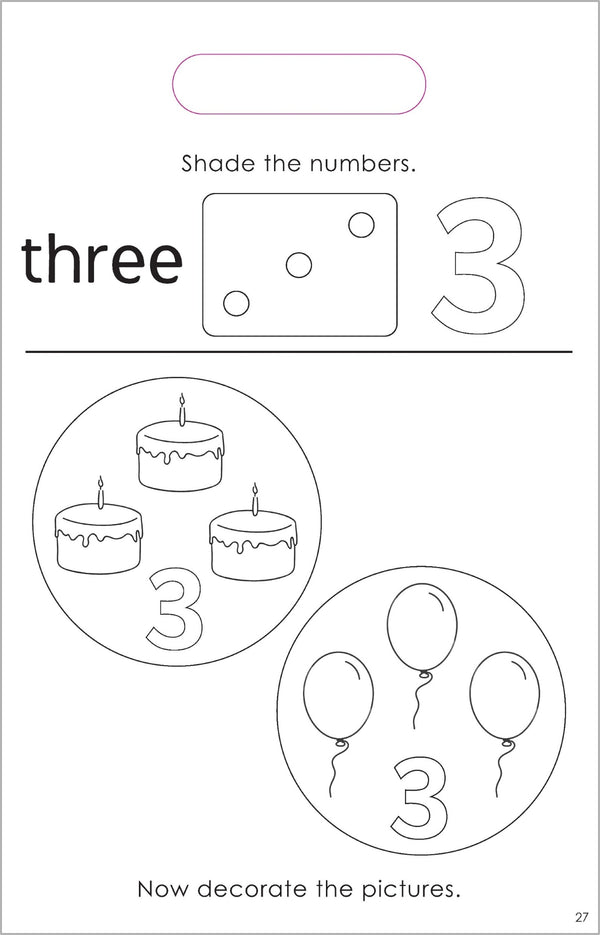 Little Genius Vol. 2 - 5-Pack of Activity Pads - Age 3-4