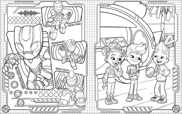 Iron Man and His Awesome Friends - Ultimate Sticker Book