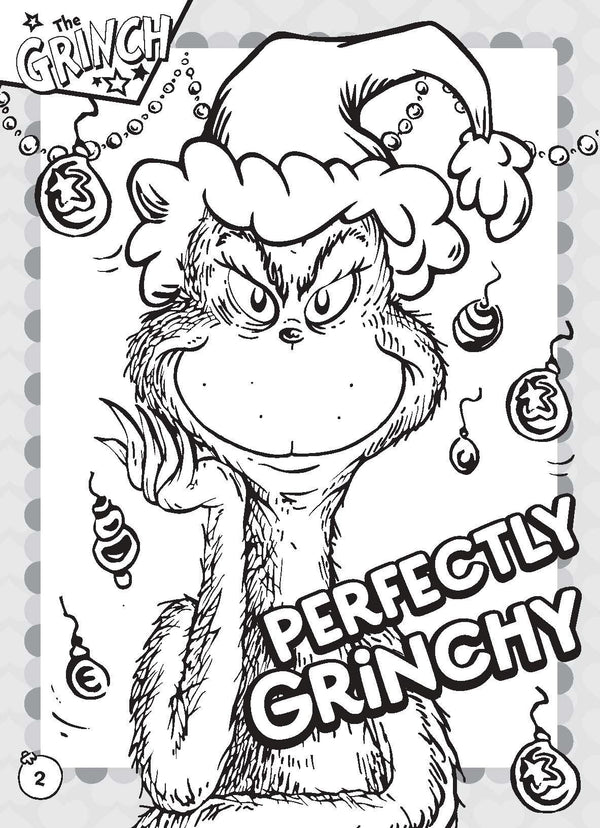 Dr Seuss - Puffy Sticker Book - The Grinch & Cindy-Lou