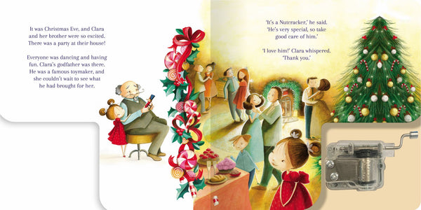 Wind-Up Music Box Book - The Nutcracker (large format)