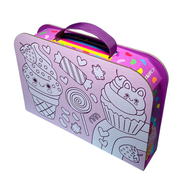 Markerific Jr. - Colour Me Carry Case - Sweet Treats