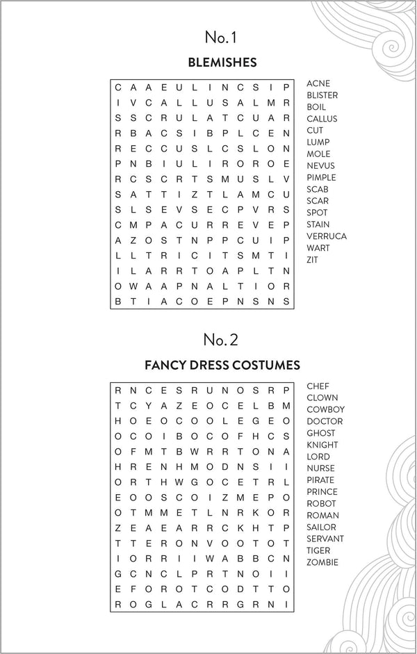 Mindful 600 Puzzles - Word Search - Pink Ombre