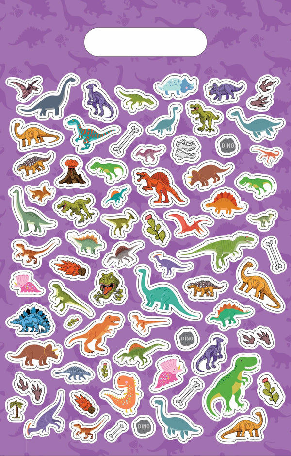 Deluxe Colouring Pad - Dinosaur (A4)