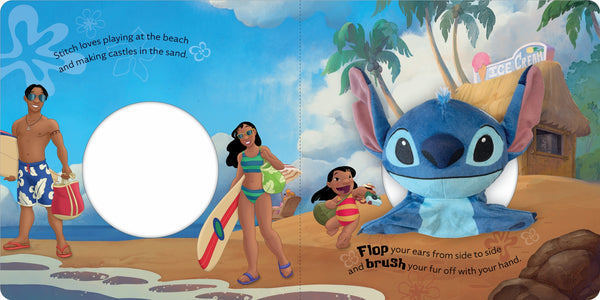 Disney Stitch - Hand Puppet Book
