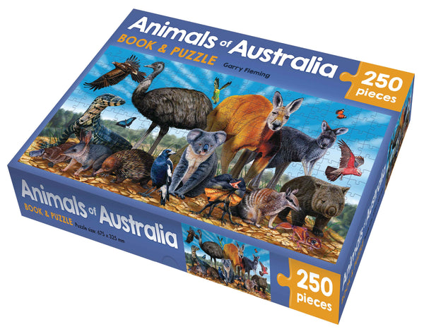 Book & Puzzle - Animals of Australia