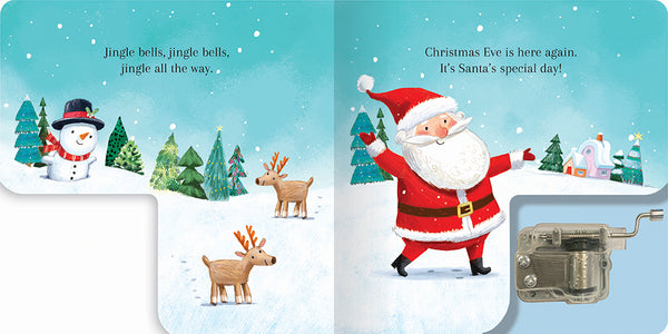 Wind-Up Music Box Book - Jingle Bells (Small format)