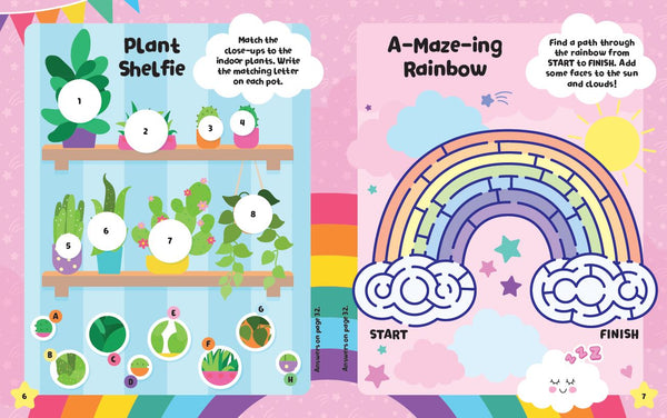 Rainbow Dreams - Puffy Sticker Book