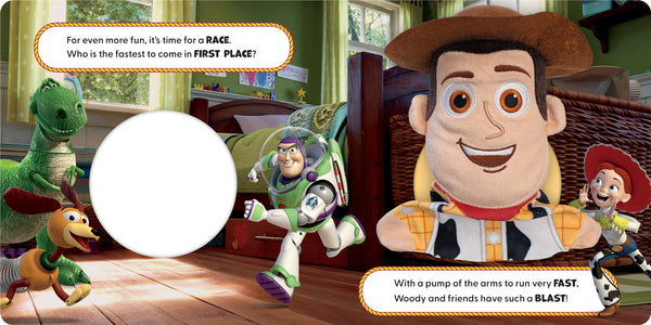 Disney Toy Story - Hand Puppet Book - Woody