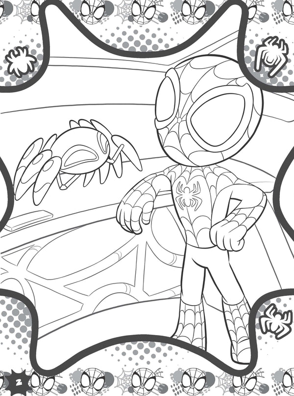 Spidey and His Amazing Friends - Colouring Book