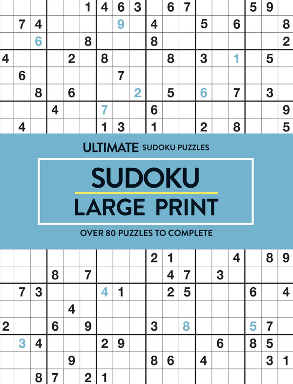 Large Print Puzzle - Sudoku