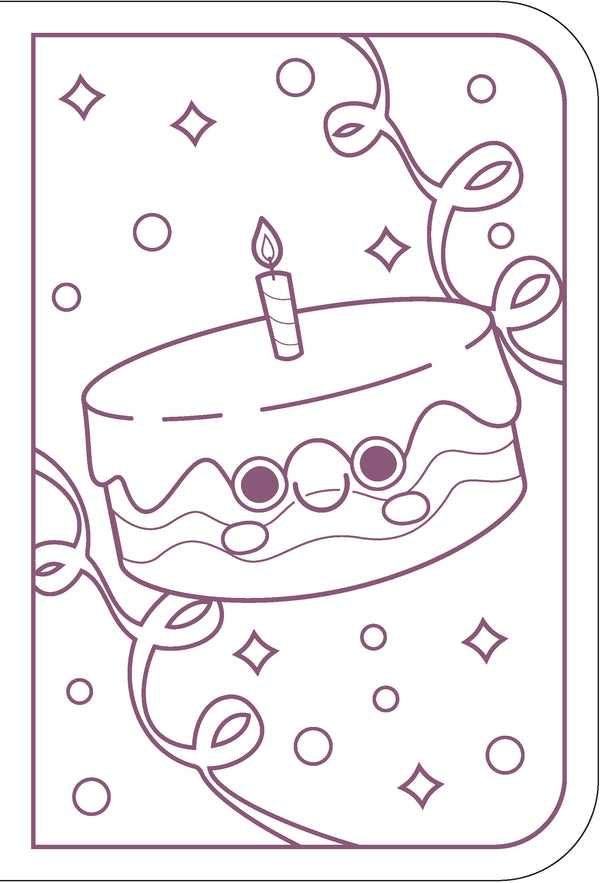 Markerific Jr. - Colour Me Carry Case - Sweet Treats