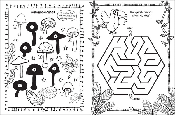 Lots of Things to Do and Colour - Unicorns, Enchanted Lands and Sweet Treats