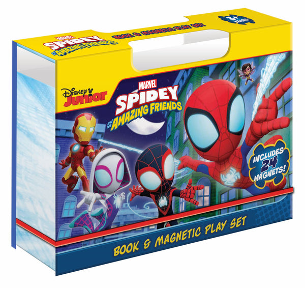 Spidey and His Amazing Friends - Book & Magnetic Play Set