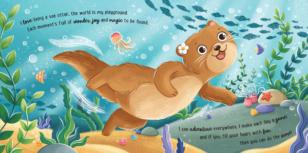 Story Time - Padded Board Book - I Love Being a Sea Otter