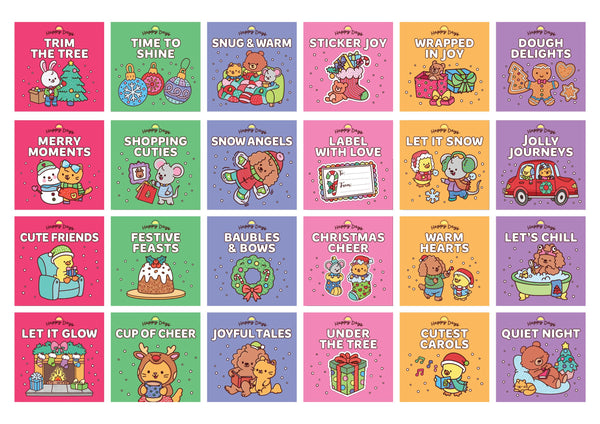 Happy Days - Cosy Colouring Advent Calendar