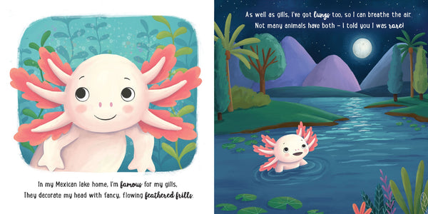 Story Time - Padded Board Book - I Love Being an Axolotl