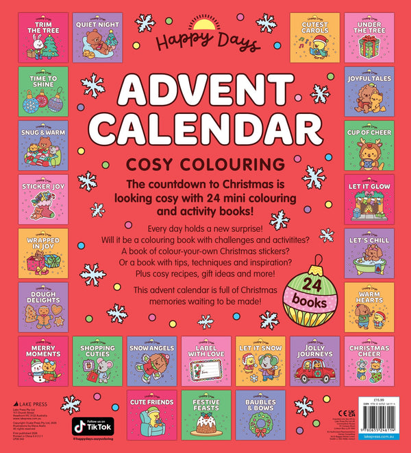 Happy Days - Cosy Colouring Advent Calendar